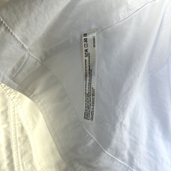 FP MOVEMENT Free People Pleaty Please Vest Hood pleated Oversized Small White - Picture 10 of 13